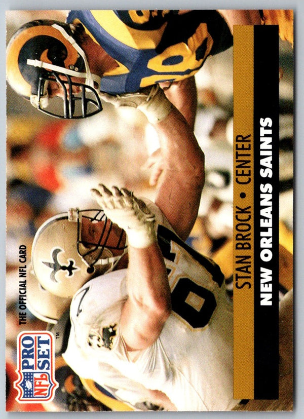 1991 Pro Set Stan Brock #235