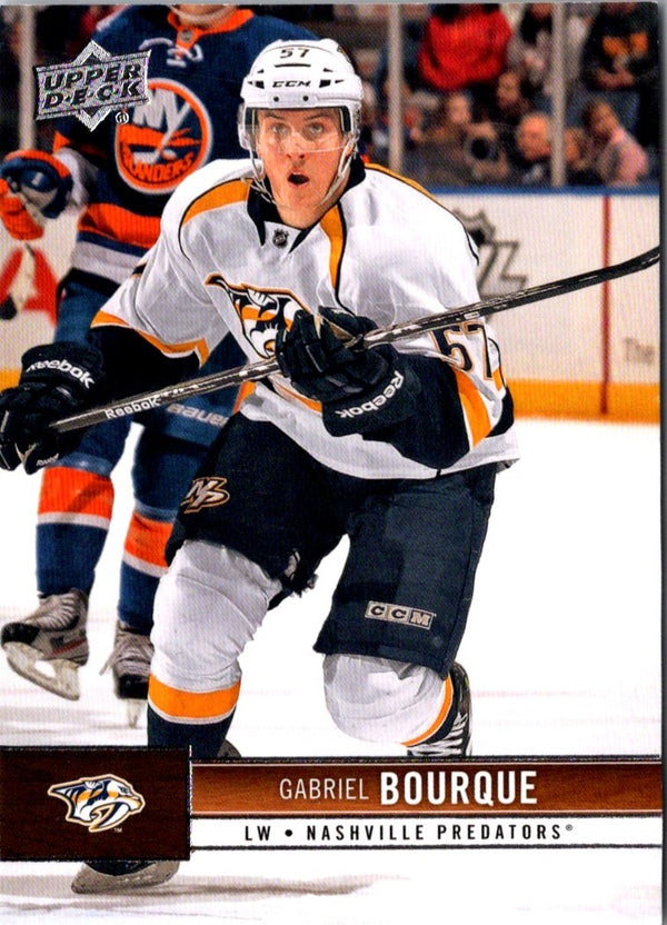 2012 Upper Deck Gabriel Bourque #100