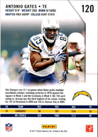 2011 Panini Certified Antonio Gates #120