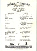 2012 Topps Allen & Ginter Tim Hudson