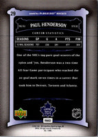 2006 Parkhurst Paul Henderson #29