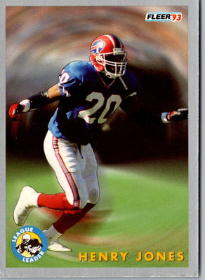 1993 Fleer Henry Jones #260