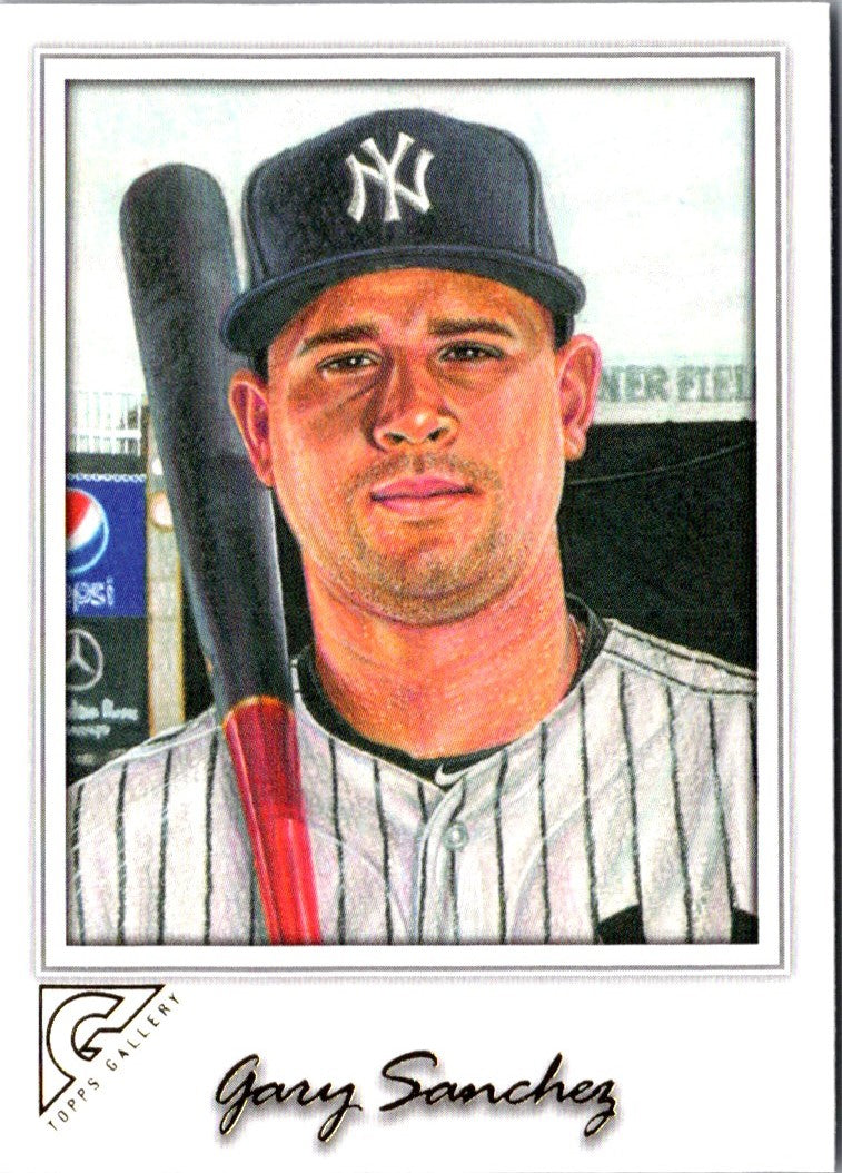 2017 Topps Gallery Gary Sanchez