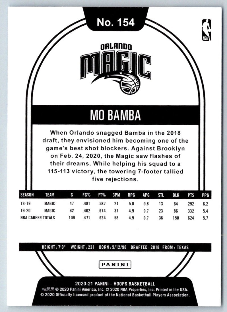 2019 Hoops Mo Bamba