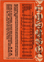 1988 O-Pee-Chee Milt Thompson #298