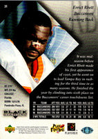 1997 Upper Deck Black Diamond Errict Rhett #31