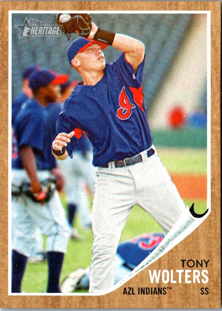 2011 Topps Heritage Minor League Tony Wolters
