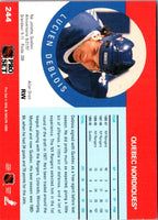 1990 Pro Set Lucien DeBlois #244