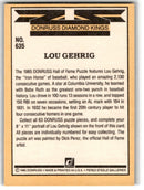 1985 Donruss Lou Gehrig