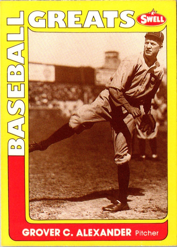 1991 Swell Baseball Greats Grover Cleveland Alexander #128