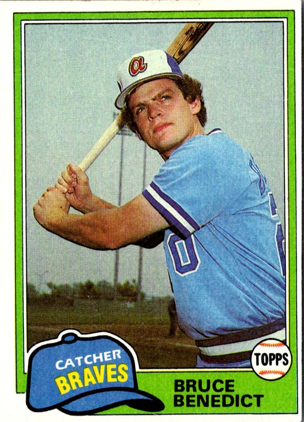 1981 Topps Bruce Benedict #108