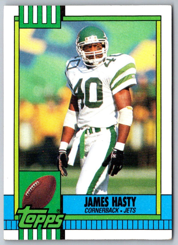 1990 Topps James Hasty #457