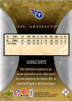 2007 Upper Deck Artifacts LenDale White #96