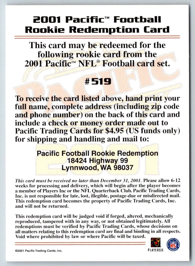 2000 Pacific Keenan McCardell