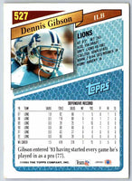 1993 Topps Dennis Gibson #527