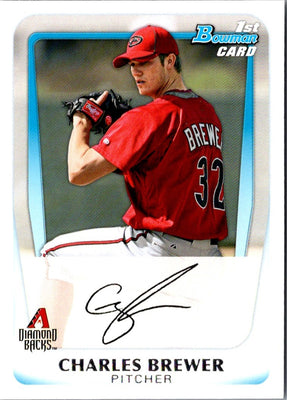 2011 Bowman Prospects Charles Brewer #BP12