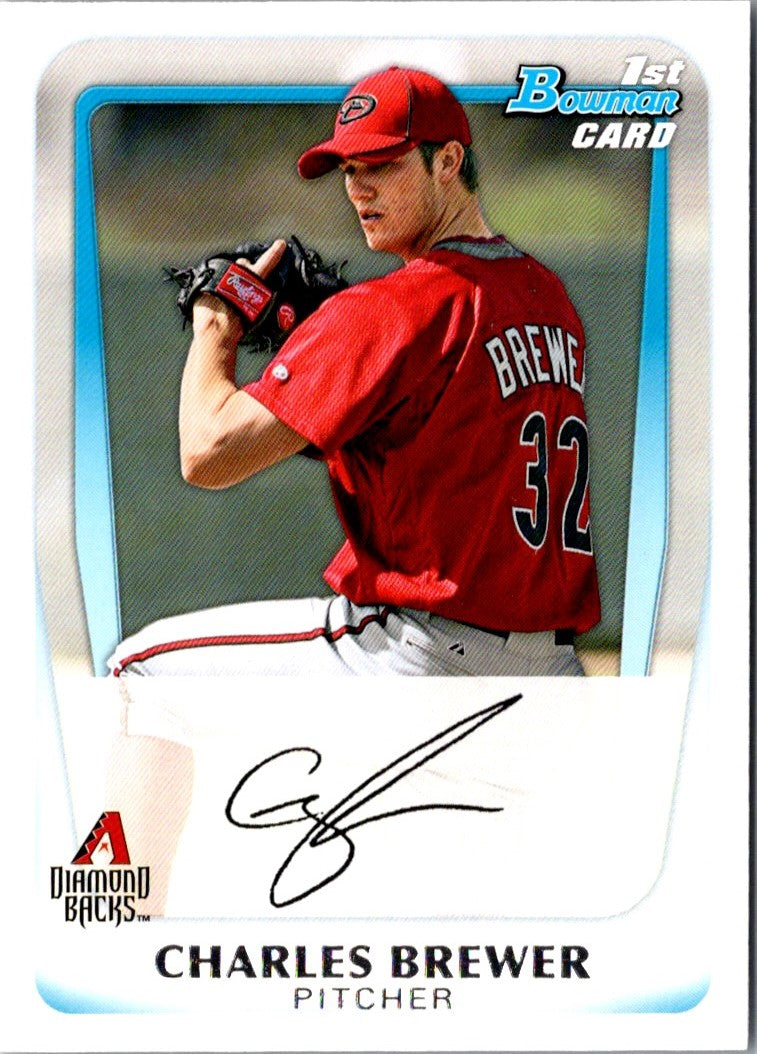 2011 Bowman Prospects Charles Brewer