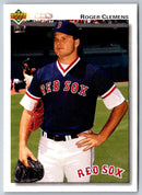 1992 Upper Deck Roger Clemens