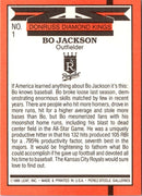 1990 Donruss  Diamond  Kings Bo Jackson