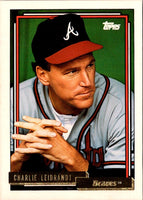 1992 Topps Charlie Leibrandt #152
