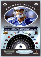 1997 Pinnacle Certified NFL Anthony Miller #86