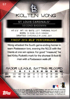 2015 Finest Kolten Wong #57