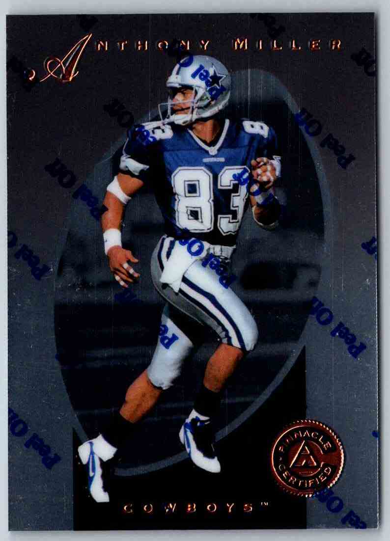 1997 Pinnacle Certified NFL Anthony Miller