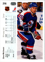 1990 Upper Deck Dave McLlwain #216