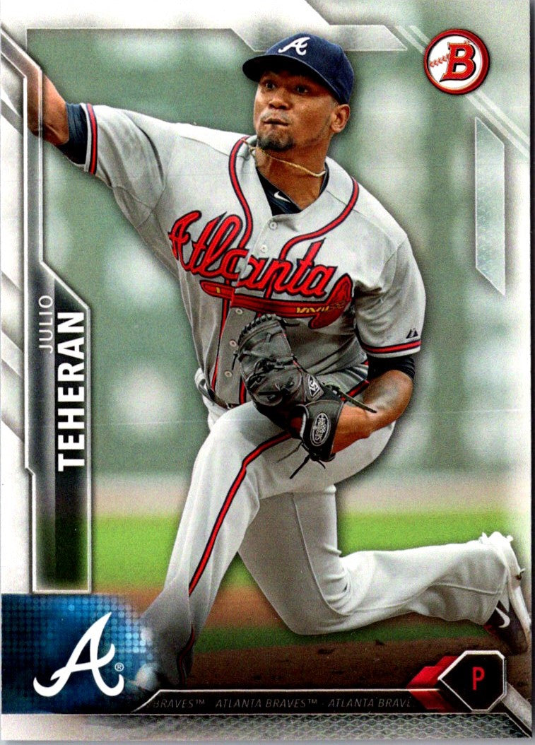 2016 Bowman Julio Teheran