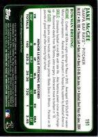2011 Bowman Jake McGee #191 Rookie