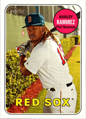 2018 Topps Heritage Hanley Ramirez #146