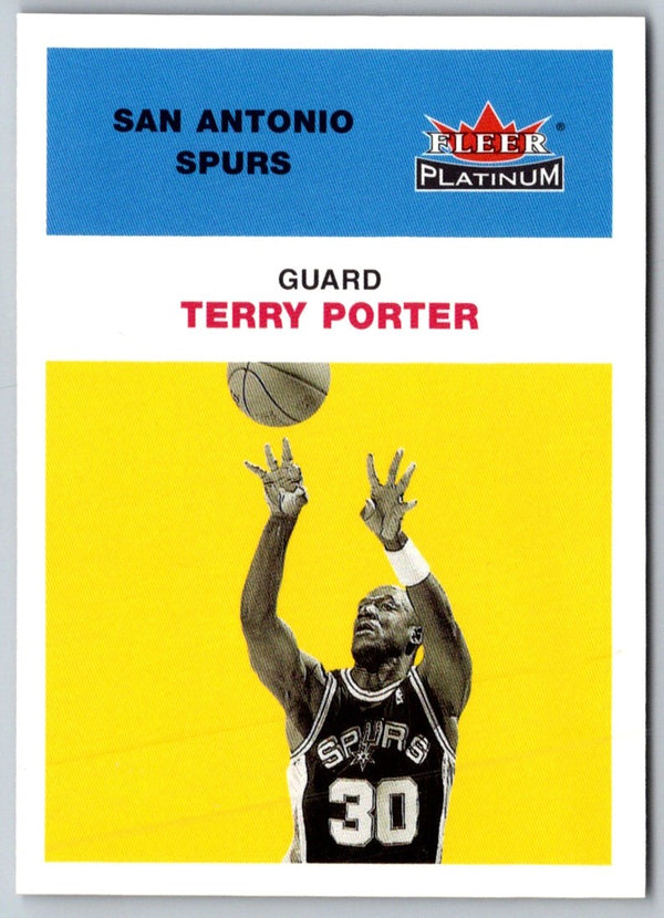 2001 Fleer Platinum Terry Porter #166