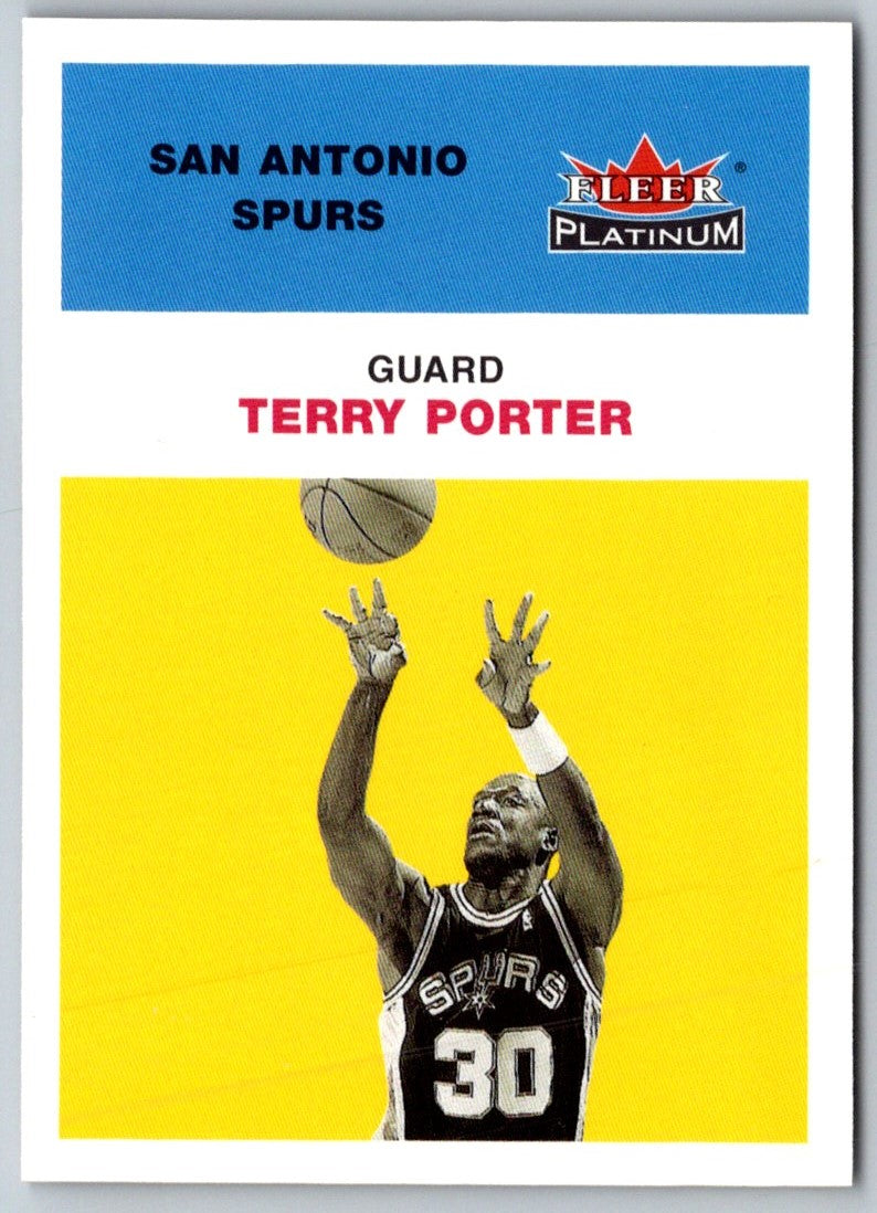 2001 Fleer Platinum Terry Porter