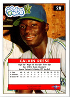 1992 Fleer Excel Calvin Reese #28