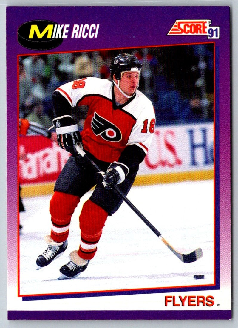 1991 Score American Mike Ricci