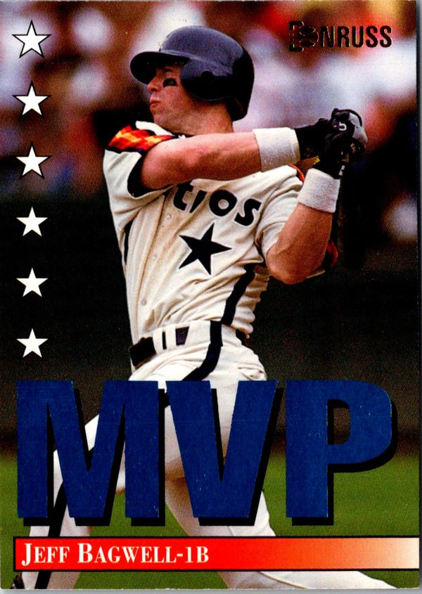 1993 Pacific Spanish Jugadores Calientes Jeff Bagwell #20