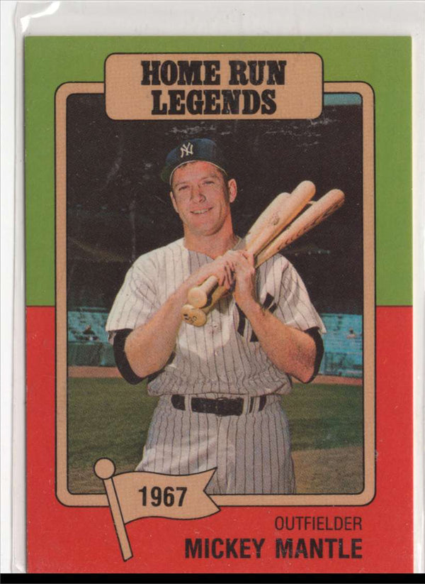 1986 Home Run Legends Mickey Mantle #6