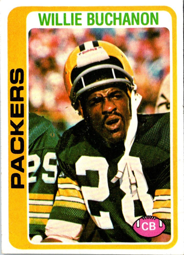 1978 Topps Willie Buchanon #198