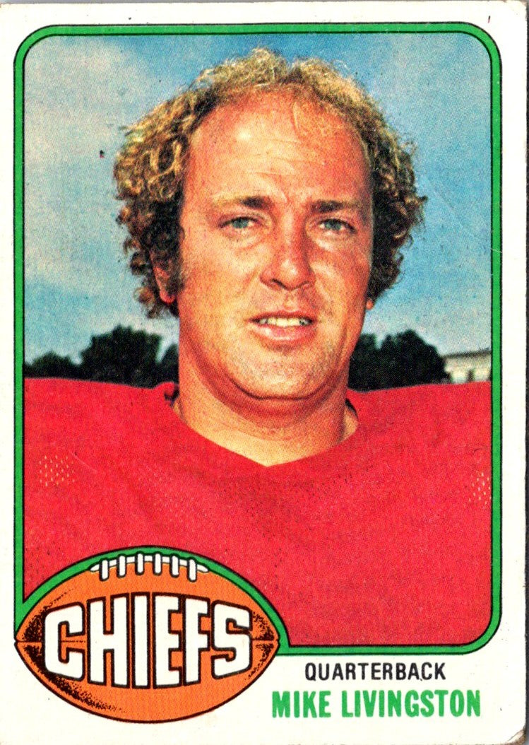 1976 Topps Mike Livingston