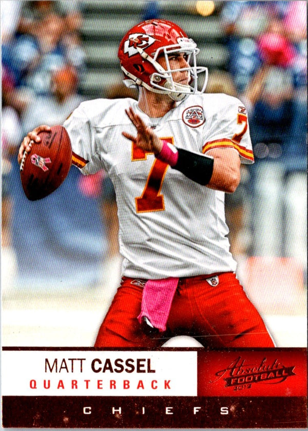 2012 Panini Absolute Matt Cassel #98