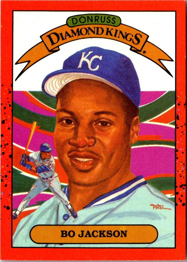 1990 Donruss  Diamond  Kings Bo Jackson #1