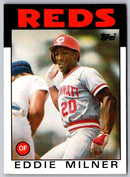 1986 Topps Eddie Milner