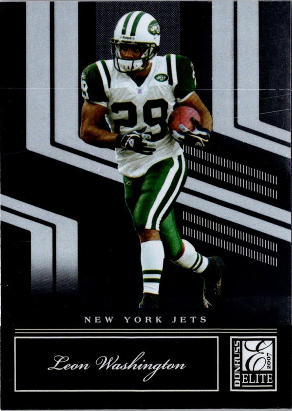 2007 Donruss Elite Leon Washington #70
