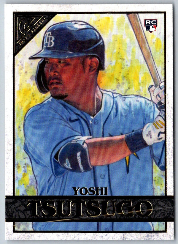 2020 Topps Gallery Yoshi Tsutsugo #83 Rookie