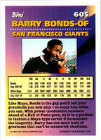 1994 Topps Barry Bonds #605