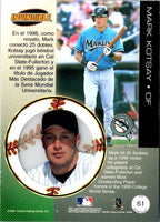 1999 Pacific Invincible Mark Kotsay #61