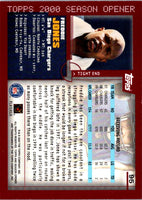 2000 Topps Season Opener Freddie Jones #95