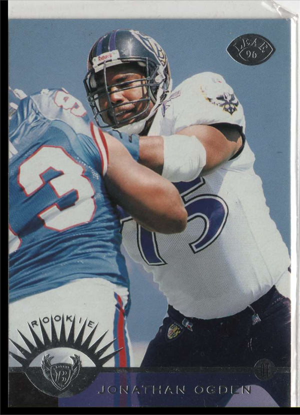 1996 Leaf Jonathan Ogden #184 Rookie