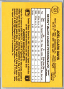 1986 Donruss Joel Davis