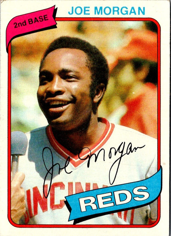 1980 Topps Joe Morgan #650